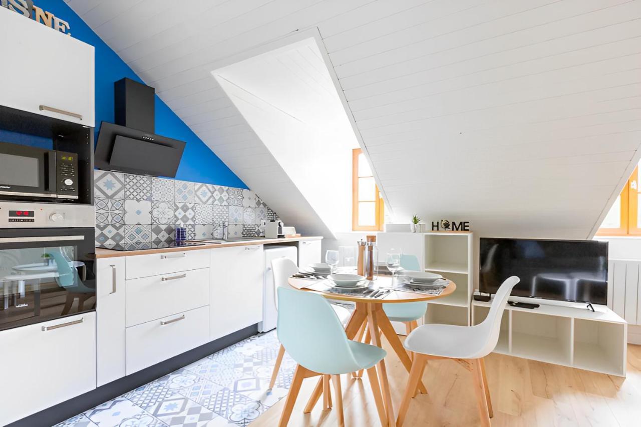 Апартаменты Le Cosy Duplex Бонвиль Экстерьер фото